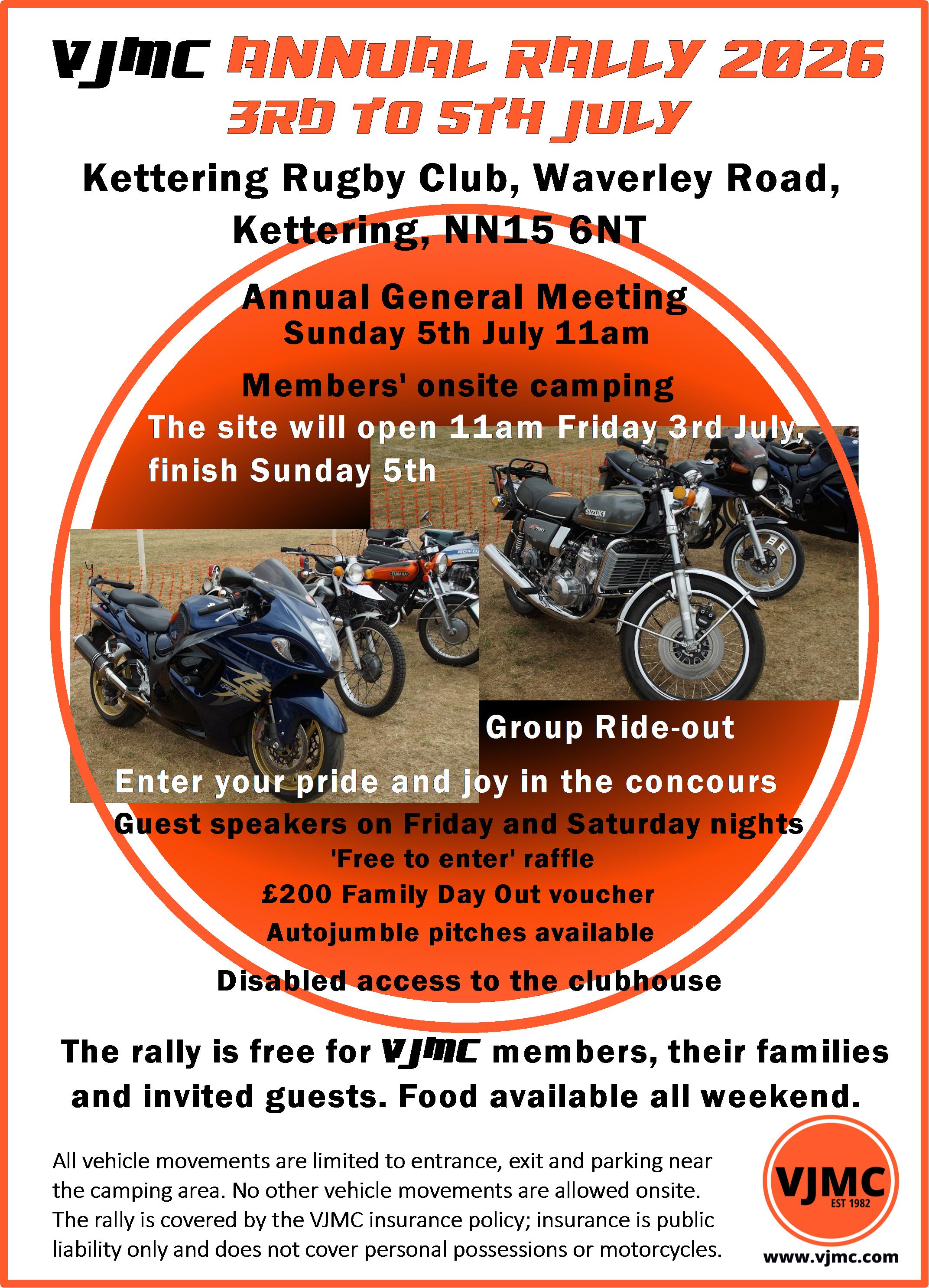 Kettering Rally July 2026